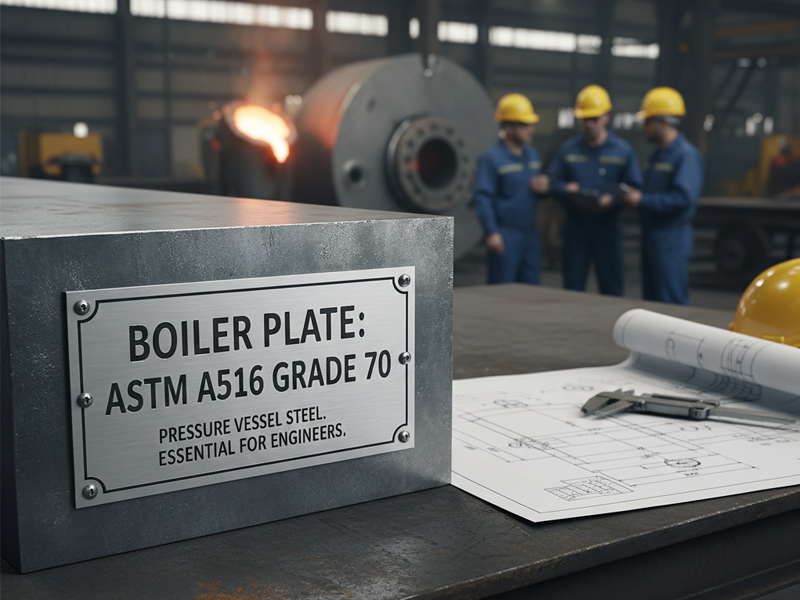 What is Boiler Plate Steel? A Guide to ASTM A516 Grade 70 for Engineers