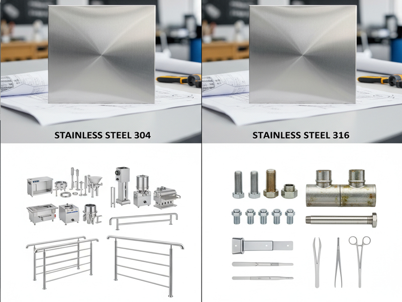 สแตนเลส 304 vs 316: 5 เรื่องจริงและเรื่องเข้าใจผิดที่ต้องรู้ก่อนซื้อ